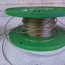 Трос монтажный в ассортименте, 1м