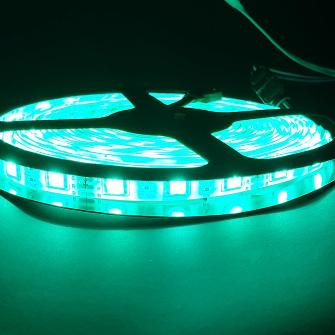 Лента SMD 5730 Зелёный цвет 1м Лента SMD 5730 Зелёный цвет 1м