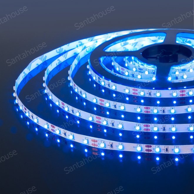 Светодиодная лента (SMD5050) 5м., Синий, IP20, L60 Светодиодная лента (SMD5050) 5м., Синий, IP20, L60